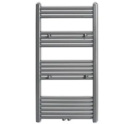Immagine prodotto di Radiatore Centrale Portasciugamano Dritto Grigio 600 x 1160 mm