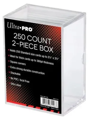 Produktbild von Ultra Pro 2-piece 250-count Storage Box
