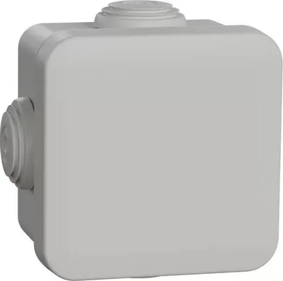 Obrázok produktu pre Schneider Electric Mureva BOX, rozvodná skriňa, 4 priechodky Ø 20, 65x65x45mm ENN05002