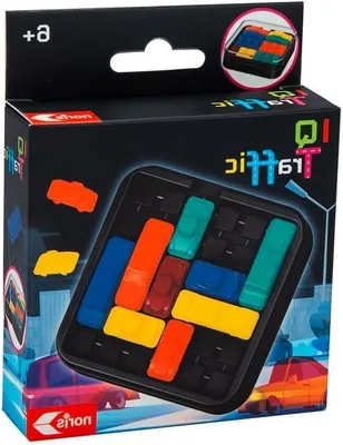 Productafbeelding van Logica Puzzelspel - Denksport - Logisch Denken Trainen - Compact Formaat - 60 Taken - Multicolor