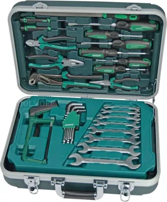 Produktbild von Brüder Mannesmann Heimwerker Werkzeugkoffer bestückt 108teilig M29089 (L x B x H) 465 x 355 x 165 mm (M29089)
