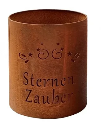 Produktbild von TrendLine Windlicht Metall Sternenzauber Ø 13 cm rost