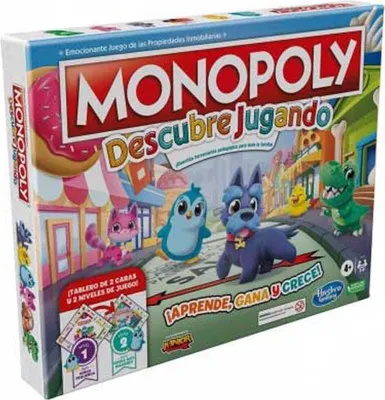 Produktbild von Hasbro Mein Erstes Monopoly Brettspiel Mehrfarbig  Mehrfarbig One Size