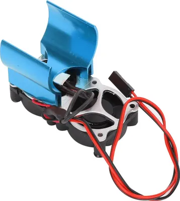 Zdjęcie produktu dla Akcesoria RC Radiator silnika ze stopu aluminium 540/545/550 do modeli HPI/HSP/Axial 1/10 RC CarBlue