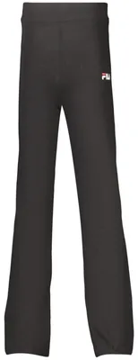 Produktbild von Schwarze Mädchen-Leggings mit Druck und Gummizug in der Taille