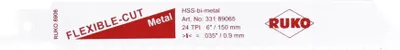 Produktbild von RUKO Säbelsägeblatt RUKO 8906 HSS-Bimetall