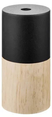 Produktbild von Home Sweet Home Combi E27 Fassung Metall schwarz - Holz