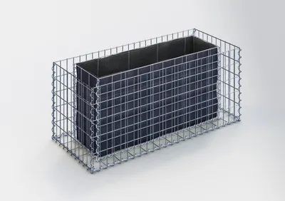 Obrázek produktu pro Obdélníkové vyvýšené lůžko 120 cm x 50 cm x 50 cm (D x V x H), velikost ok 5 x 10 cm, tloušťka stěny 10 cm