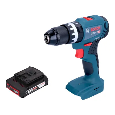 Obrázok produktu pre Bosch GSB 18V-45 Professional akumulátorová príklepová vŕtačka 18 V 45 Nm bez kefiek + 1x akumulátor 2,0 Ah - bez nabíjačky