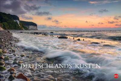 Produktbild von Wandkalender 2026 – Fotokalender mit Strandmotiven und Zitaten