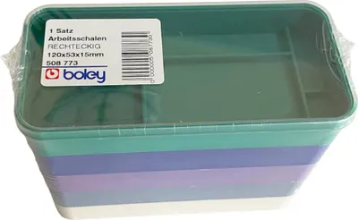 Zdjęcie produktu dla Rectangular Watchmaker Trays 5 Jednostek Rectangular