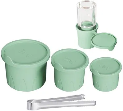 Productafbeelding van Siliconen ijsvormen set - 3 stuks - Inclusief 12 cm ijsclip - Gemakkelijk te verwijderen