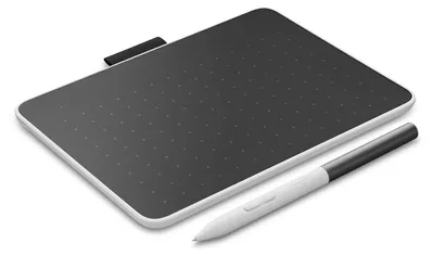 Produktbild von Wacom One S Stifttablett inkl. batterielosem EMR-Stift, Bluetooth-Verbindung, für Windows, Mac, Chromebook und Android – ideal für kreative