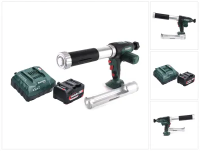 Produktbild von Metabo KPA 18 LTX 400 Akku Kartuschenpistole 18 V + 1x Akku 4,0 Ah + Ladegerät