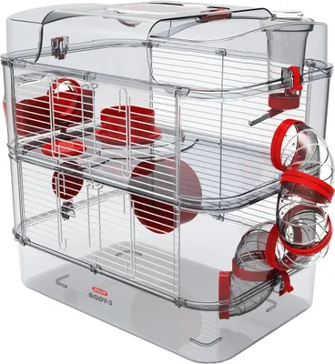 Produktbild von Zolux Käfig für Hamster, Maus, Gerbil RODY 3" Duo