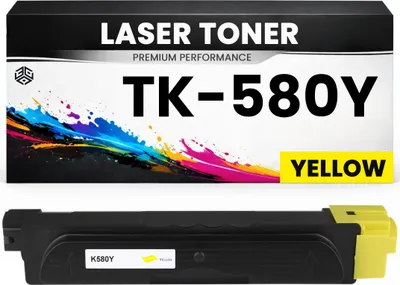 Produktbild von Toner kits kompatibel für Kyocera TK-580Y FS-C5150DN P6021 in Gelb