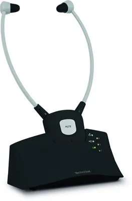Image de Casque sans fil TechniSat STEREOMAN ISI 3 pour télévision, couleur noire