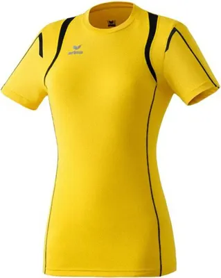 Produktbild von Erima Damen Razor Running T-Shirt gelb/schwarz 46