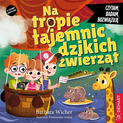 Zdjęcie produktu dla Na tropie tajemnic dzikich zwierząt. Czytam, badam, rozwiązuję
