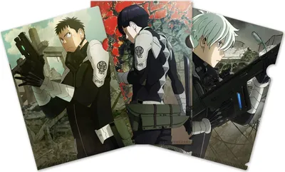 Obrázek produktu pro Kaiju No. 8 průhledná pouzdra sada 3 Sezóna 2