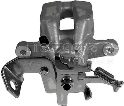 Produktbild von Bremssattel hinten rechts mit Feststellbremse METZGER für u.a. FIAT TIPO