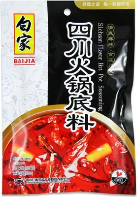 Produktbild von BAIJIA Feuertopf Gewürze 200g | SZECHUAN Hot Pot Würzpaste | Sichuan Flavour Seasoning