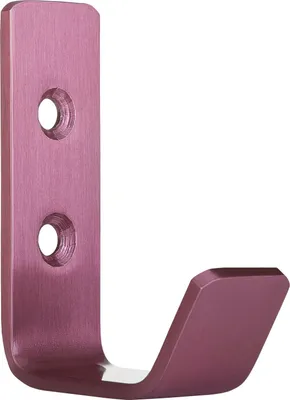 Produktbild von SOTECH Kleiderhaken LOXTEN 60 x 20 x 45 mm echt Edelstahl pink