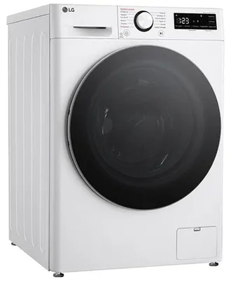 Obrázek produktu pro LG F4DR6009A1W, Přední plnění, Stojací, Bílá, Levý, Černá, Otočné, Dotyk