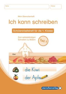 Obrázek produktu pro Ich kann schreiben Teil 1 Schüler-Arbeitsheft für die 1. Klasse