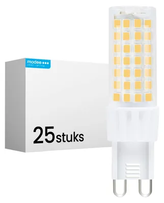 Productafbeelding van Modee LED Insteeklamp G9 Helder - 6W 600lm 2700K - Warmwit - Vervangt 60W - 25 stuks
