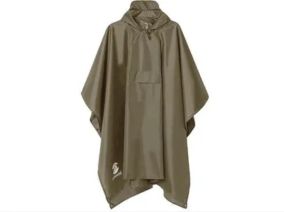 Produktbild von Regenponcho, verstellbar, für Fahrradfahren und Outdoor-Aktivitäten, 3-in-1, Damen/Herren, wiederverwendbarer Poncho, Regenmantel