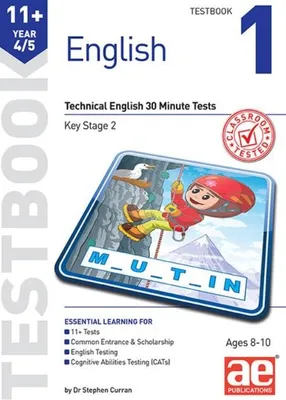 Produktbild von 11+ English Year 4/5 Testbook 1