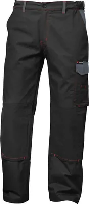 Produktbild von Feldtmann Craftland Twill Bundhose BRUGGE 22461 Gr. 27 schwarz/grau