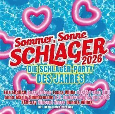 Produktbild von Sommer Sonne Schlager 2026 (2CD)