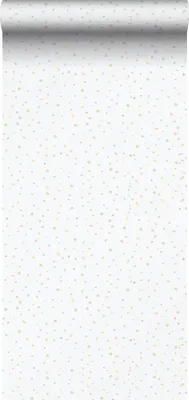 Obrázok produktu pre Sanders & Sanders tapeta bodky zelená, žltá a biela 53 cm x 10,05 m