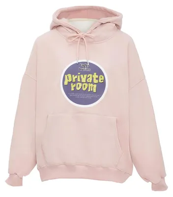 Image de Sweat à capuche CALEY pour femme - Rose, XS/S