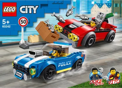 Zdjęcie produktu dla LEGO City Police Highway Arrest Set, Zestaw do budowania, 5 lat(a), 185 szt., 320 g