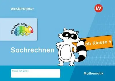 Obrázok produktu pre DIE BUNTE REIHE - Mathematik. Klasse 4. Sachrechnen
