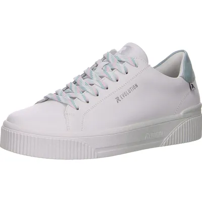Produktbild von Rieker Schnürhalbschuhe in weiss/weiss kombi, Gr. 37