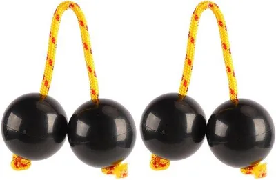 Productafbeelding van Dailygoods - Kashaka handpercussie - 2 paar shakers - Afrikaans