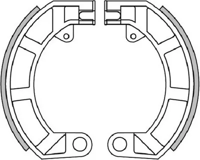Produktbild von POLINI Bremsbeläge D.150X24mm