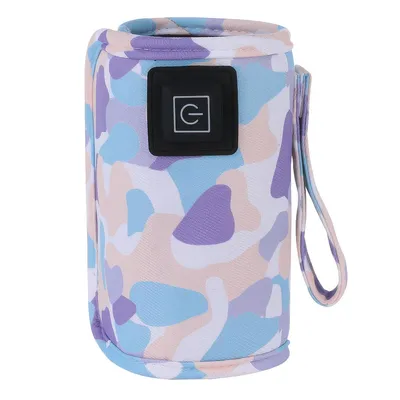 Produktbild von USB Baby Flaschenwärmer Reise 3 Temperaturstufen 45 bis 65 Grad tragbarer Milchwärmer kompatibel für Flaschen Kinderwagen