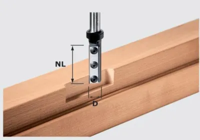 Produktbild von Festool Nutfräser-Wendeplatten HW S12 D16/50 WP