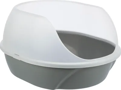 Produktbild von TRIXIE Katzentoilette Simao - grau - 48 × 30 × 58 cm