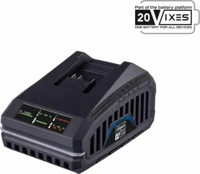Obrázek produktu pro Nabíječka baterií - SCHEPPACH - 4,5 A - SBC4,5A - Nabíjí Li-ion baterie řady Scheppach 20V IXES