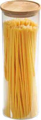Immagine prodotto di KESPER Contenitore Ø 10 cm 1800 Ml Vetro/Bambù 38011