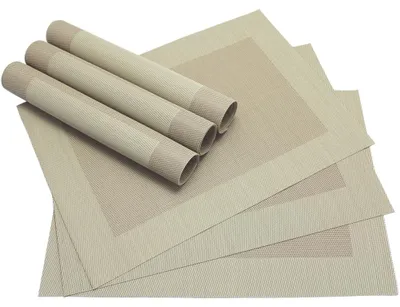 Produktbild von Tischset BORDA 6er Beige Tischunterlage als Tischdeko