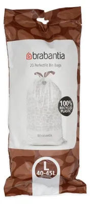 Produktbild von Brabantia Perfectfit Müllsack Code L 45L 20 Stück