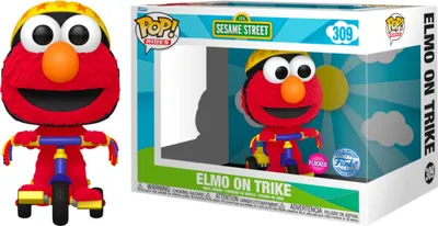 Image de Funko Pop! Elmo na rowerku z Ulicy Sezamkowej - Limitowana Figurki Winylowa
