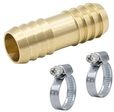 Imagen del producto de Conector para tuberías de desagüe con abrazaderas, de 19-21 mm